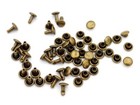 100 Sets Double Cap Rivets Leather Rivet Tubular Metal Rapid Rivet Studs For    