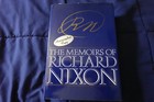 Richard Nixon Autographed  memoirs  Book United States President Jsa Letter