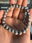 Aletai Iron Meteorite Bracelet 26 8mm Beads