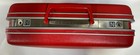 Vtg Samsonite Red Small Size Train Case Vanity Carry On Makeup Suitcase  a15 