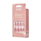 Kiss Bare But Better Trunude Fake Nails Nude Nail Shades Manicure Set  Nude