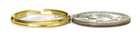 Wholesale Lot 100 Key Rings 24mm 1  Split Ring Gold Finish For Key - Heavy Duty