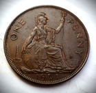 1951 George Vi Penny  Excellent Grade Unc  Key Date Coin  very Scarce