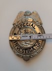 Special Investigator Badge Antique Vintage