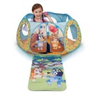 Bluey Kids Ball Pit Playland With 20 Soft Flex Balls Electronic Sounds And Mat
