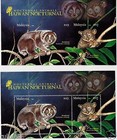 Malaysia  2008  - Nocturnal Animals Of Malaysia  1ms   1 Imperf Ms  Mnh