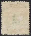 Turks Islands 1881 Qv    On 1d Provisional Sg Type 10