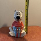 Vintage Icee Bear Vinyl Advertising Promo Figure Bank Vintage Slurpee Slushie