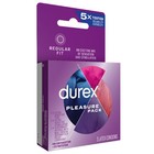 Adult 3 Durex Pleasure Latex Condoms Assorted Senses Hp-pm30042 3 Pack