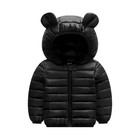 Kids Winter Puffer Jacket Hooded Coat Boys Girls Warm Cartoon Outerwear