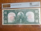  10 1901 Bison Note Pmg 30 Very Fine
