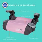 Folding Booster Seat 2-in-1 Baby Trend Protect Dash Rose Infant Toddler Newborn