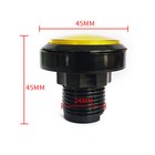 1 3 5 10  Yellow Arcade Round Push Buttons Illumilated Led Light W  Microswitch 