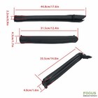 New For 2001-2004 Ford Mustang Convertible Top Black Weatherstrip Seal Kit