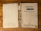 Lamborghini Countach Lp400   Spare Parts Manual   Pezzi Di Ricambio   Original