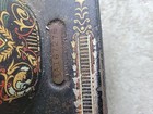 Vtg Antique Singer Treadle Sewing Machine Head Red Eye   aa167276