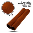 Full Grain Cowhide Leather Sheet  2mm Thick  Square Pieces For Crafts