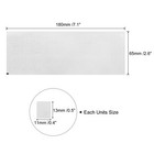 Korean Keyboard Stickers Transparent Background W White Lettering 3pcs