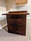 Antique Oak Singer Sewing Machine Table 6 Drawer