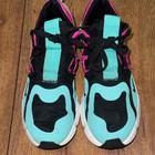 Nike Air Max 270 React Gs Youth Size 3 5y Black turquoise pink Sneakers Shoes