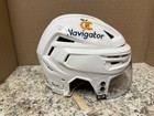 2024 25 Anaheim Ducks Troy Terry Nhl Game Worn Used Helmet Photomatched 100 Goal