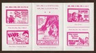 Regent Theater Handbill Flyer Advertisement  Vintage 1965 Elvis Rock Hudson