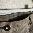 Vintage Leather Suede Pants Embroidered German Oktoberfest Sz Xs Tan