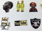 Lot Of 24 Vintage Elevated Theme Stickers Laptop Phone Case Scrapbook
