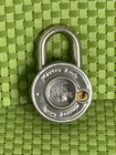Master Lock Block Guard Combination Padlock For Lockers With Key Option Red