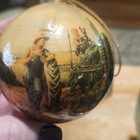 John Deere Walter Haskell Hinton Papier-m  ch   Ornament Set  Agriculture