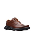 Clarks Mens Gessler Lace Brown Leather Casual dress Casual  Shoes