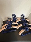 Lot Of 30 Kids Plastic Teddy Bear Clothes Hangers Blue   Pink