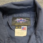 Gibson   Barnes Flight Suit Mens 42r Blue Utility Coveralls Jumpsuit Made In Usa