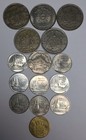 Old Thailand Coin Collection 15 Vintage Foreign Thai Coins Lot         