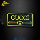 Gucci Name Embroidered Patch 4x2 5   Inches Sew iron On Pack Of 12
