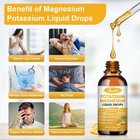 Potassium Magnesium Supplement Liquid - High Absorption Calm Magnesium Complex