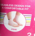 Girls Justice Dance Pink Ankle Sleeves 2 Pack  size Med lg  Brand New Unopened
