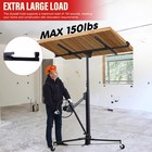 Drywall Lift 11ft Plasterboard Panel Sheetrock Hoist Lifter Carrier W wheels