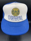 Vtg Olympia Beer Hat 80   s Premium Lager Snapback Trucker Cap Foam Cap