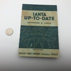 Playbill Santa Claus Up To Date Booklet 1937 Vintage Christmas Play Lynch