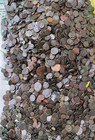 Lot Of 100 Ancient Uncleaned Roman   Byzantine Coins 1500  