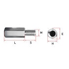 M6 M8 M10 303 Stainless Male To Female Hex Standoff Pillar Pcb Spacer Stud Screw