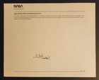 Rare Signed Space Shuttle Challenger Crew Portrait Nasa Sts-51-f  spacelab 2    