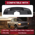 94-97 Ford F250 F350 Super Duty  diesel Only  Cluster Dash Panel Bezel Dashboard