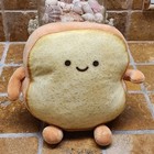 X-dolls Toast Sliced Bread Stuffed Animal Plush Toy Read    Minor Flaw