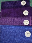 Pop Star Quilt Kit Featuring Jinny Beyer Fabrics 64  X 64  Purple W  Blue Pop