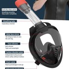 Underwater Snorkeling Full Face Diving Mask Anti Fog Scuba Swimming Masks Safe