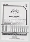 2019-20 Panini Nba Hoops Hoops Tribute Winter Kobe Bryant  282 Hof 18qk