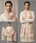 Men Groom Dupatta Designer Party Scarves Scarf Chunni Indian Groom Stole