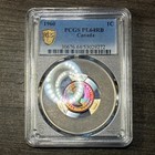 Pl64rb 1960 Canada 1c Maple Leaf Proof Cent  Pcgs Trueview- Pretty Rainbow Toned